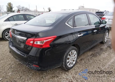 2018 Nissan Sentra S z USA, uszkodzony, nr VIN 3N1AB7AP4JY282494